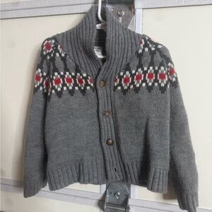 Carter's Gray Knit Cardigan